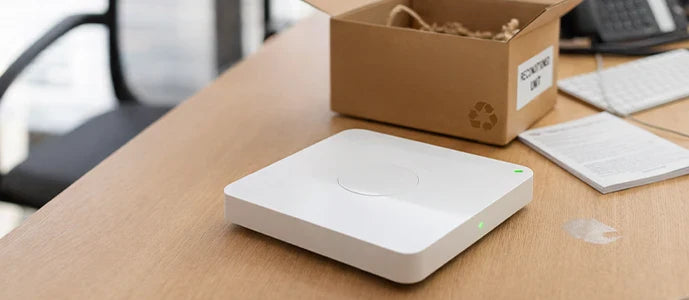 Équipement téléphonique éco-recyclé reconditionné pour entreprise sur bureau