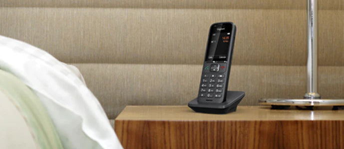 Téléphone DECT analogique sans fil pour installation téléphonique en entreprise