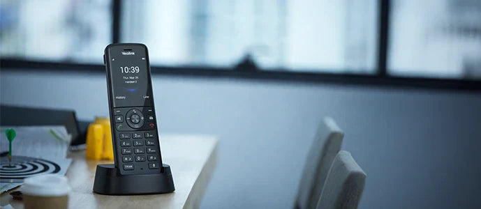 Téléphone sans fil professionnel avec base DECT pour entreprise