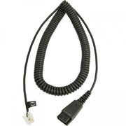 Jabra Cordon QD - Câble spiralé RJ-9 pour téléphone - 8800-01-19