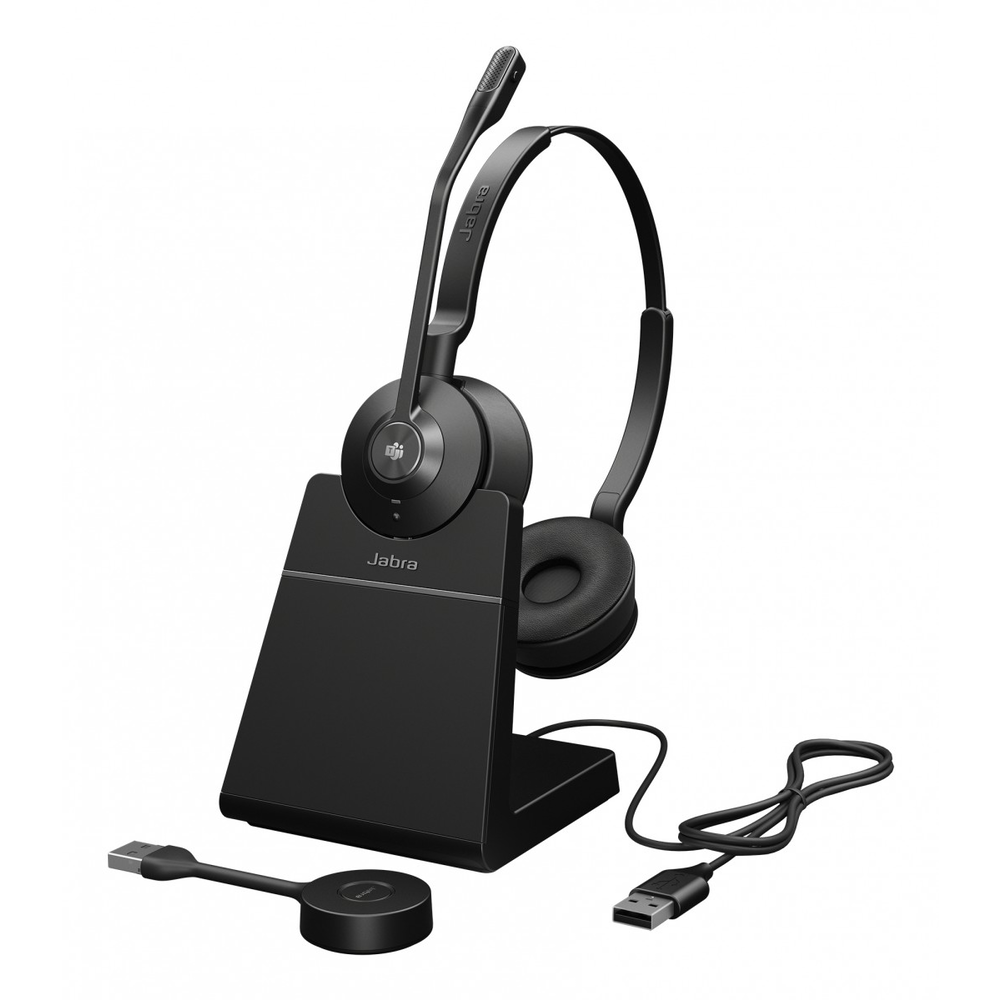 Jabra Engage 55 SE - Casque sans fil DECT stéréo MS Teams - 9659-455-111