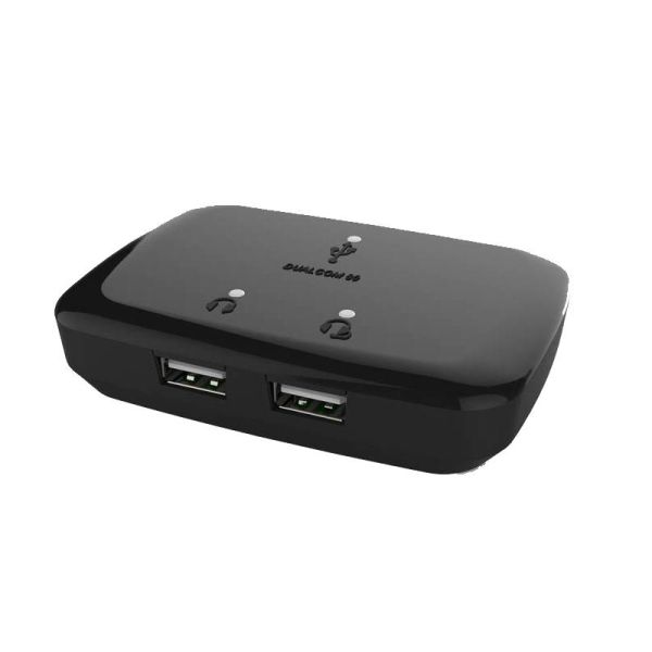 Jabra DUALCOM 80 - Adaptateur audio USB double connexion - DUALCOM80