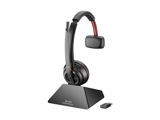 Poly Savi 8220 - Casque stéréo DECT sans fil multiconnexion avec socle de charge - 8Y9C4AA#ABB - 8Y9C4AA#ABB vue 3