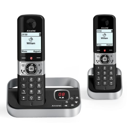 Alcatel F890 Voice Duo – Téléphone sans fil analogique avec répondeur – ATL1422122