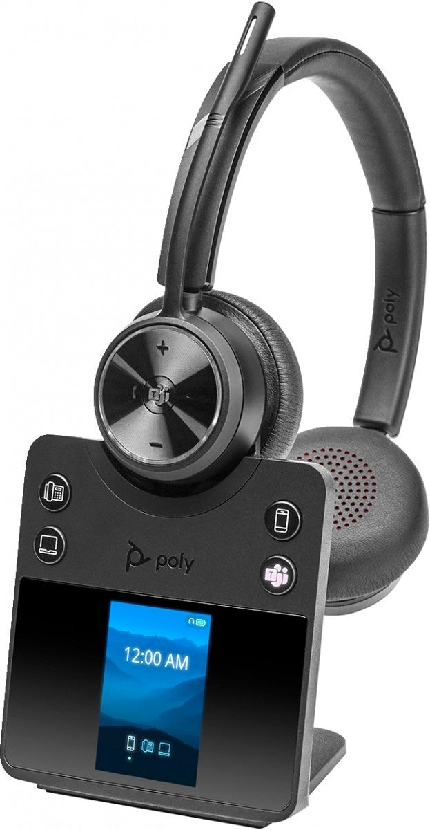 Poly Savi 7420 Office - Casque stéréo DECT sans fil certifié Microsoft Teams - 8L574AA#ABB - 8L574AA#ABB vue 2