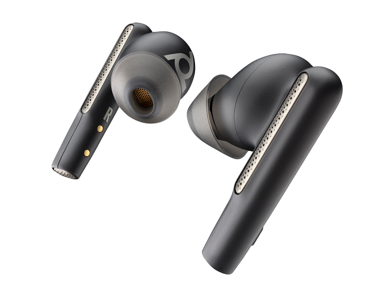 Poly Voyager Free 60/60+ - Écouteurs stéréo Bluetooth intra-auriculaires noir - 8L5A6AA - 8L5A6AA