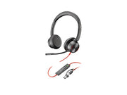 Poly Blackwire 8225 - Casque stéréo USB-C ANC antibruit - 8X223AA - 8X223AA