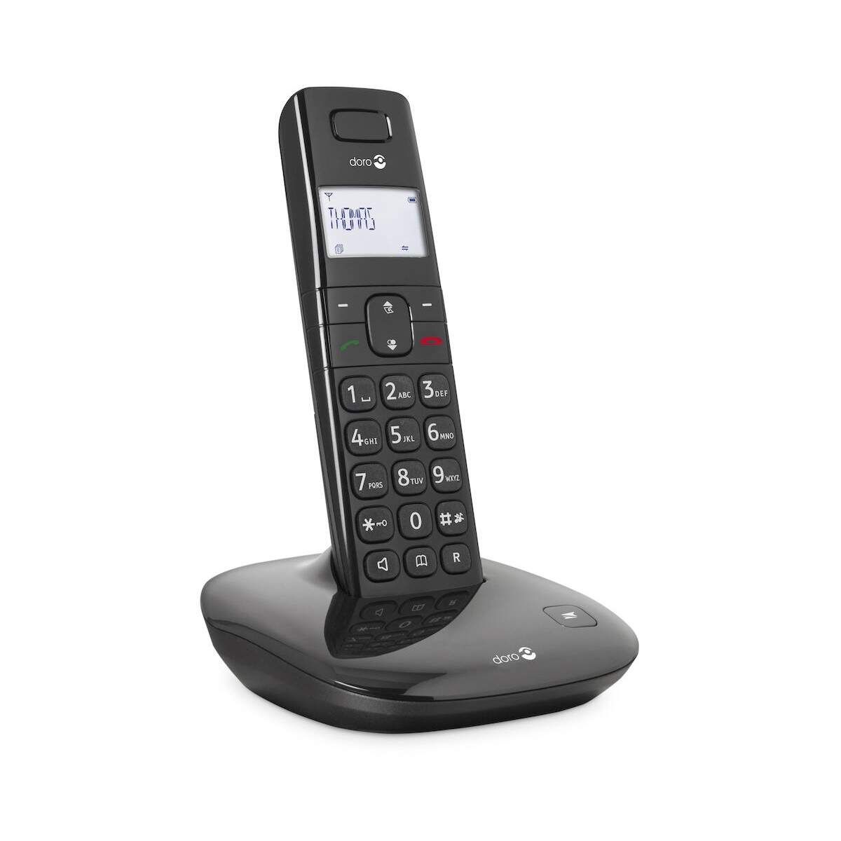 Doro Comfort 1010 – Téléphone sans fil DECT touches larges et écran contrasté – 6040