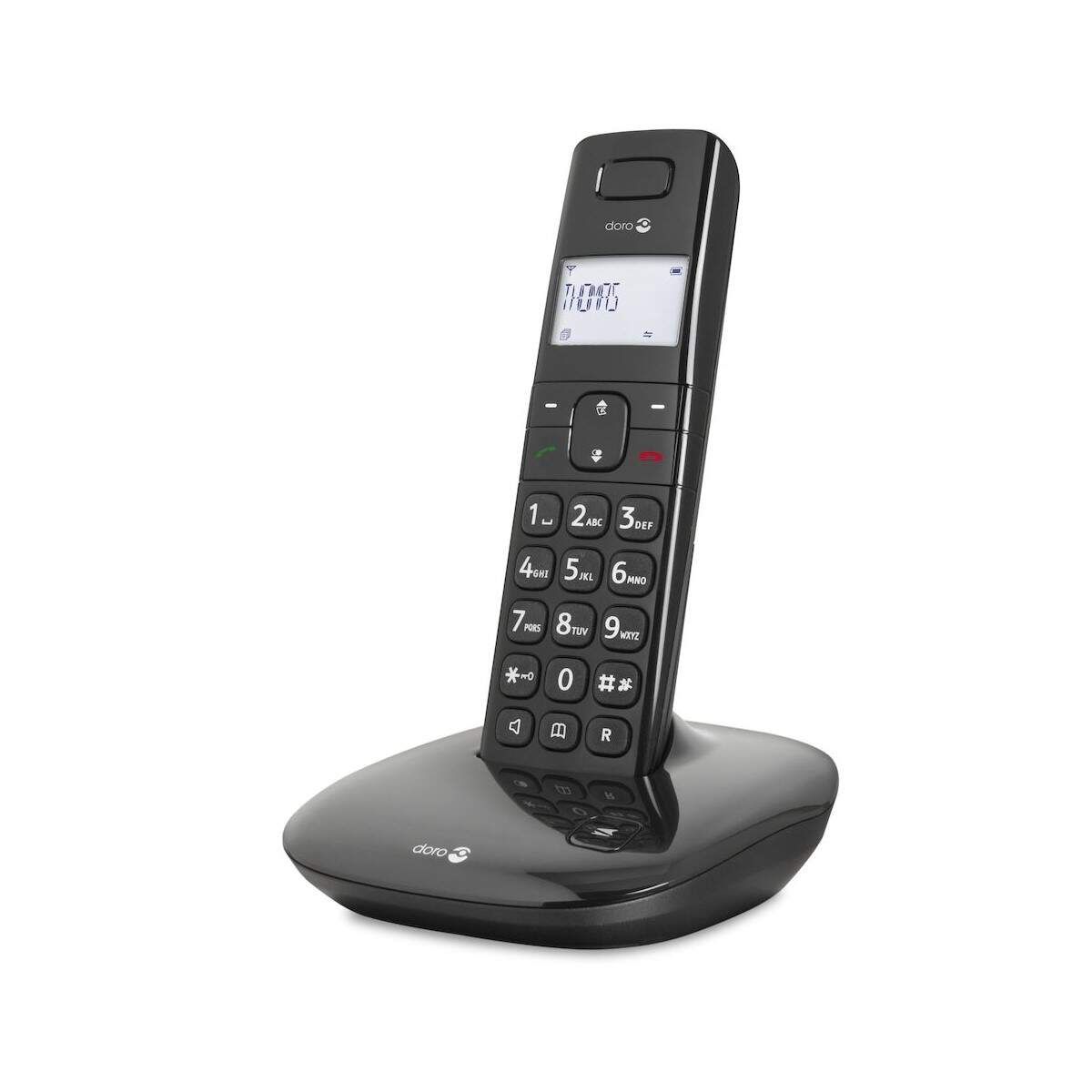 Doro Comfort 1010 – Téléphone sans fil DECT touches larges et écran contrasté – 6040