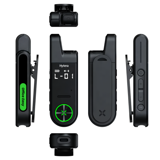 Hytera S1 mini - Radio analogique miniature 48g USB-C PMR446 sans licence