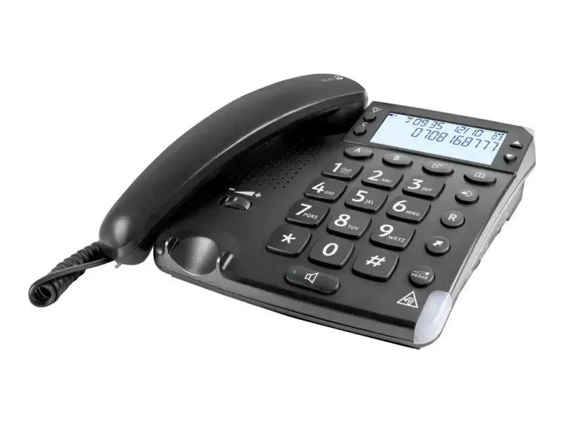Doro Magna 4000 – Téléphone DECT amplifié pour déficience auditive – 6377