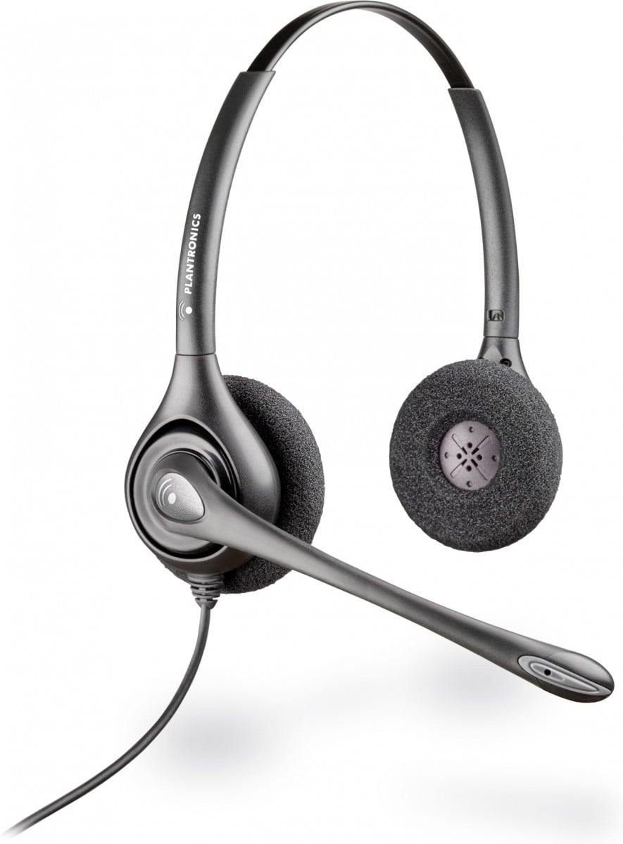 Poly H261N Supraplus - Casque binaural filaire avec étui - 7S444AA - 7S444AA