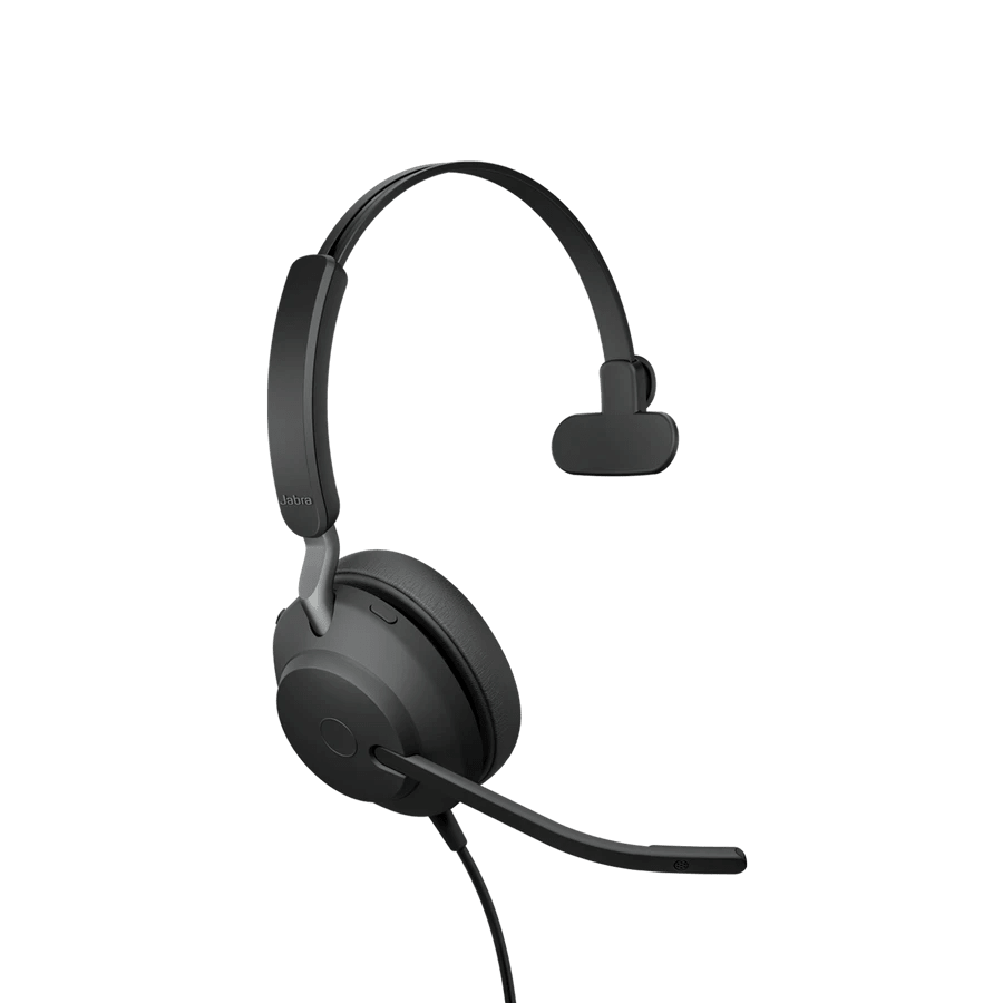 Jabra Evolve2 40 SE - Casque filaire USB mono pour appels professionnels - 24189-889-799