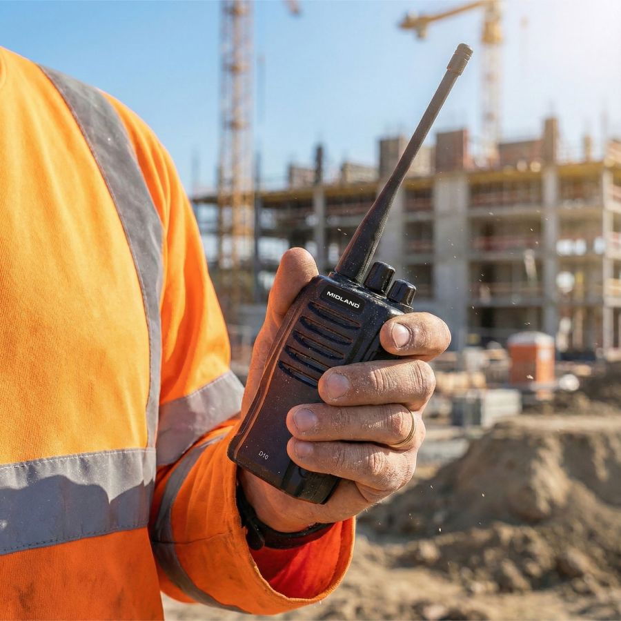 Midland DMR D10 – Radio numérique/analogique PMR446-DMR446 50h autonomie – C1600