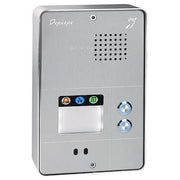 Depaepe SecurAccess PMR - Portier mains-libres urgence 1 touche aluminium - PX001A