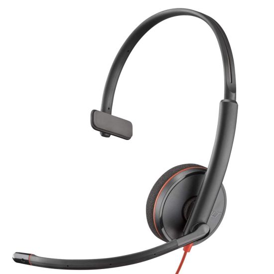 Poly Blackwire 3210 - Casque mono USB-C/USB-A filaire - 8X214AA - 8X214AA vue 2