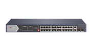 Switch L2 Hikvision 28 Ports Gigabit Hi-PoE 370W