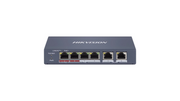 Switch L2 4 Ports POE 60W + 2 Ports RJ45 Hikvision DS-3E1106HP-EI