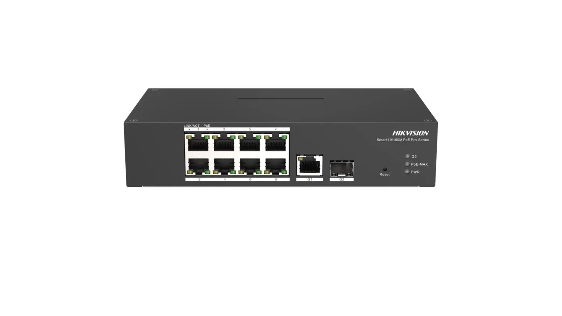Switch L2 Durci Smart Managed 8 Ports 10/100 PoE 110W Hikvision