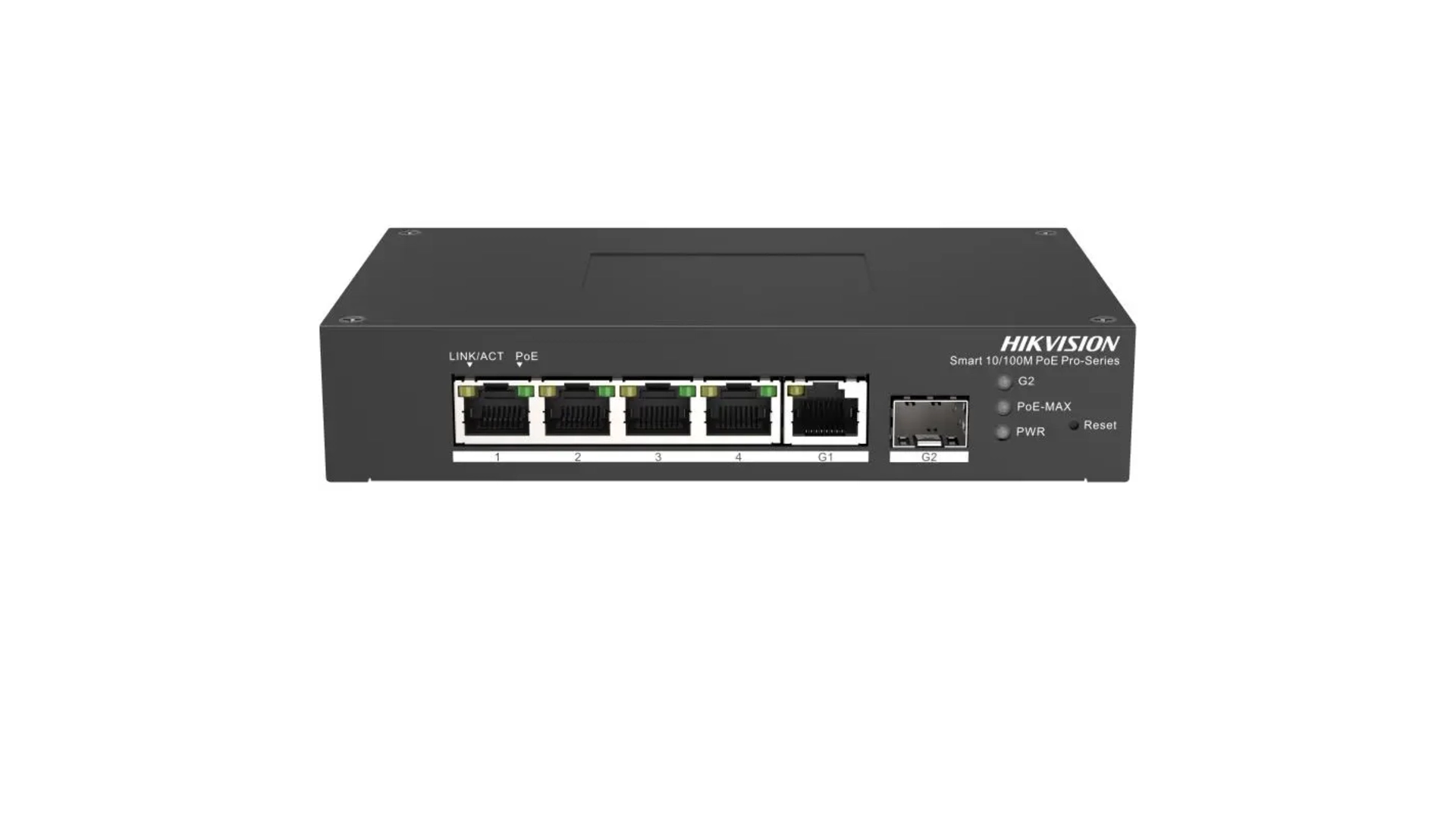 Switch L2 Durci Smart Managed 4 Ports 10/100 Mbps PoE 60W Hikvision