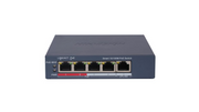 Switch L2 4 Ports POE 60W + 1 Port RJ45 Hikvision DS-3E1105P-EI