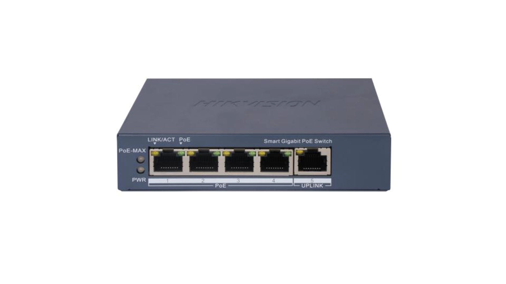 Switch L2 4 Ports Gigabit POE 60W Hikvision DS-3E1505P-EI