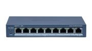 Switch L2 8 Ports PoE 110W + 1 Gigabit - Hikvision Smart Managed