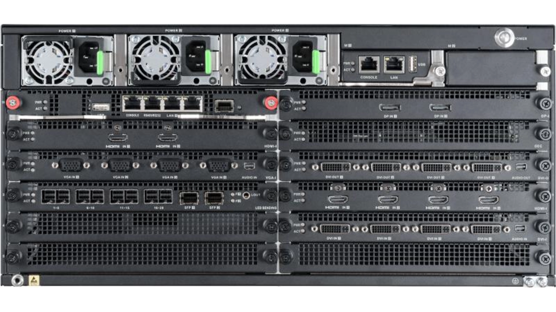 Decodeur Mural 128 Canaux VGA, Dvi, HDMI, 4K HDMI