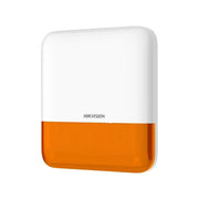 Sirène Extérieure Sans Fil 110 dB Hikvision AXPRO - DS-PS1-E-WE/Orange