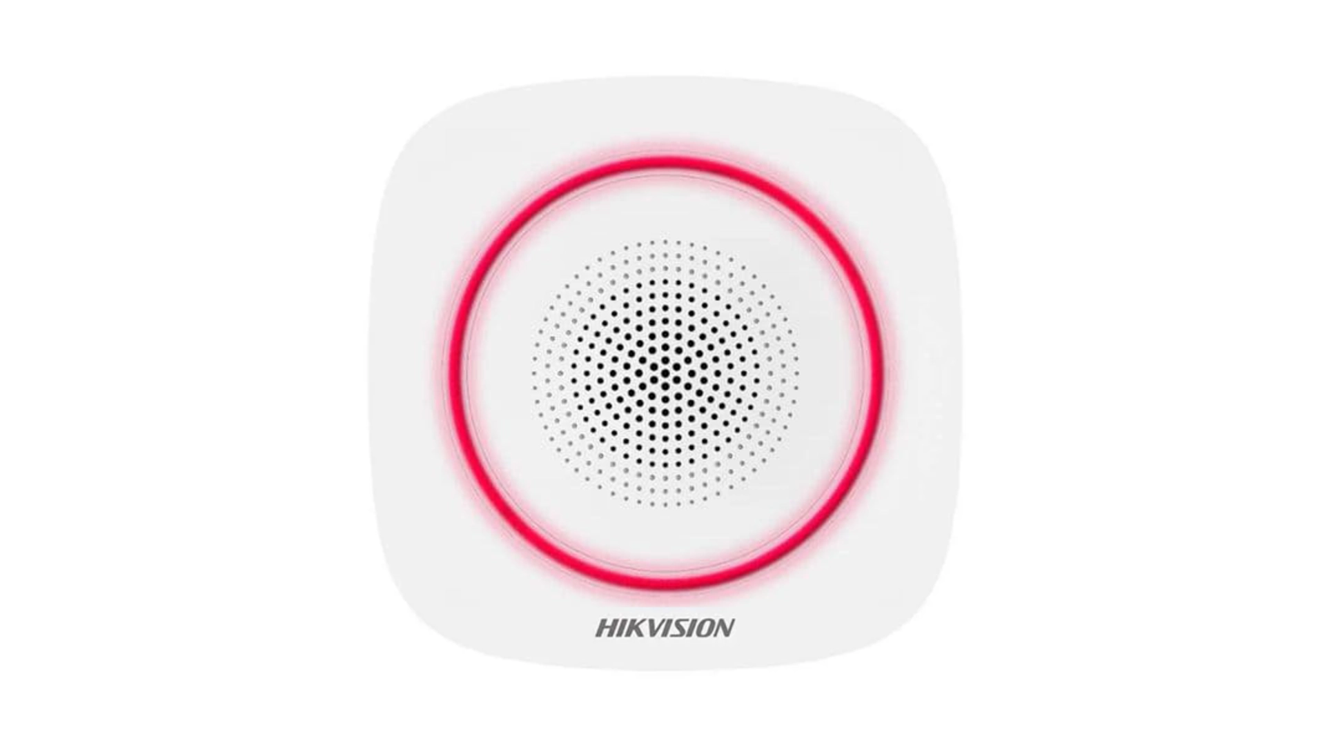 Sirène Intérieure Interphonie Full Duplex Hikvision DS-PS403I-WE/Red