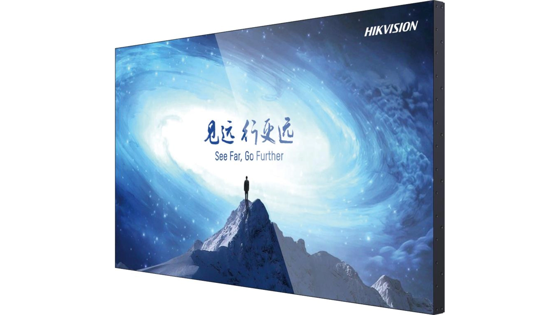 Écran LCD 55" 4K Hikvision - Moniteur Professionnel Bord Fin