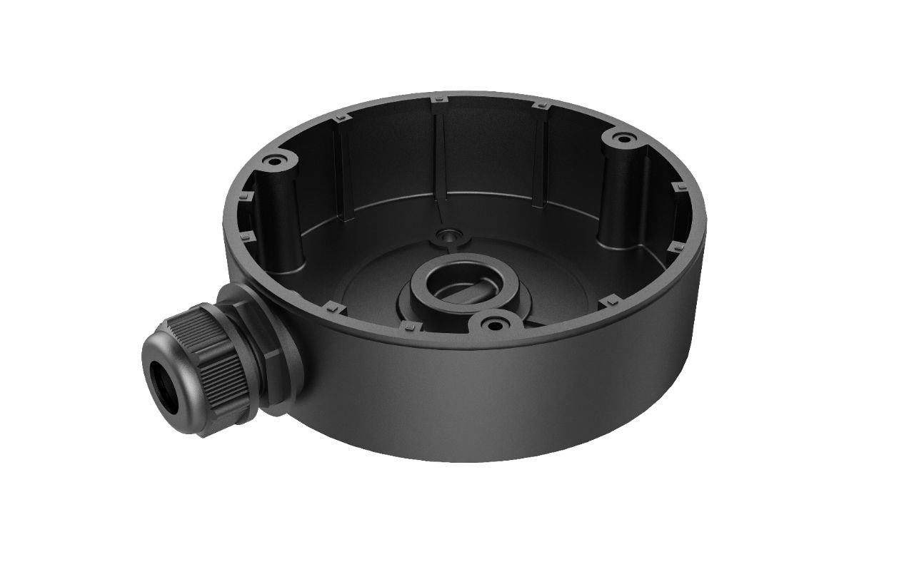 Boîte de Jonction Noire pour Caméra Dôme Hikvision DS-1280ZJ-DM8