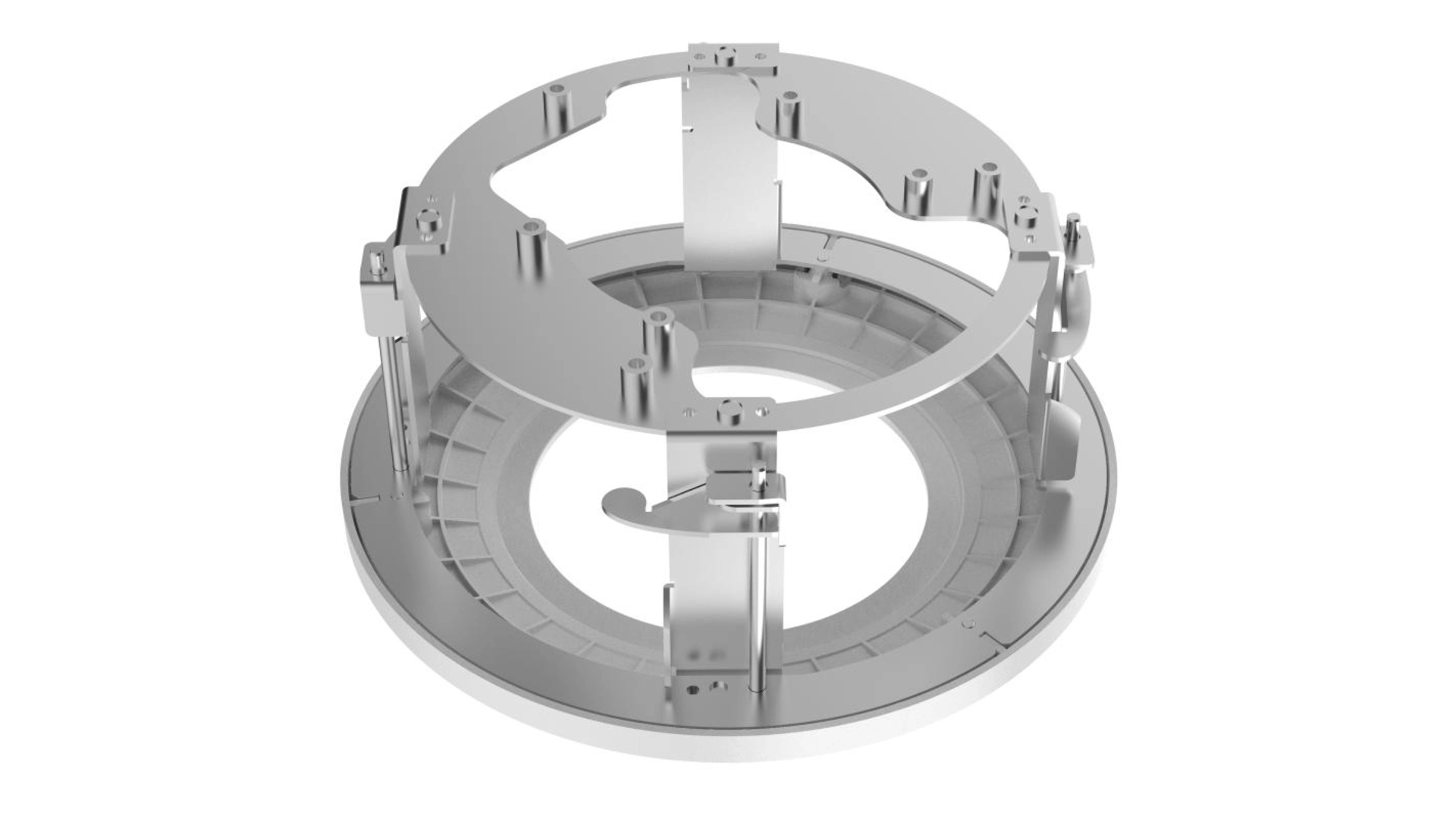 Support Plafond Encastré Pour Dôme Hikvision DS-4220ZJ-WC