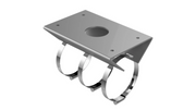 Fixation Poteau PTZ Anti Corrosion Hikvision DS-1684ZJ-P-Y