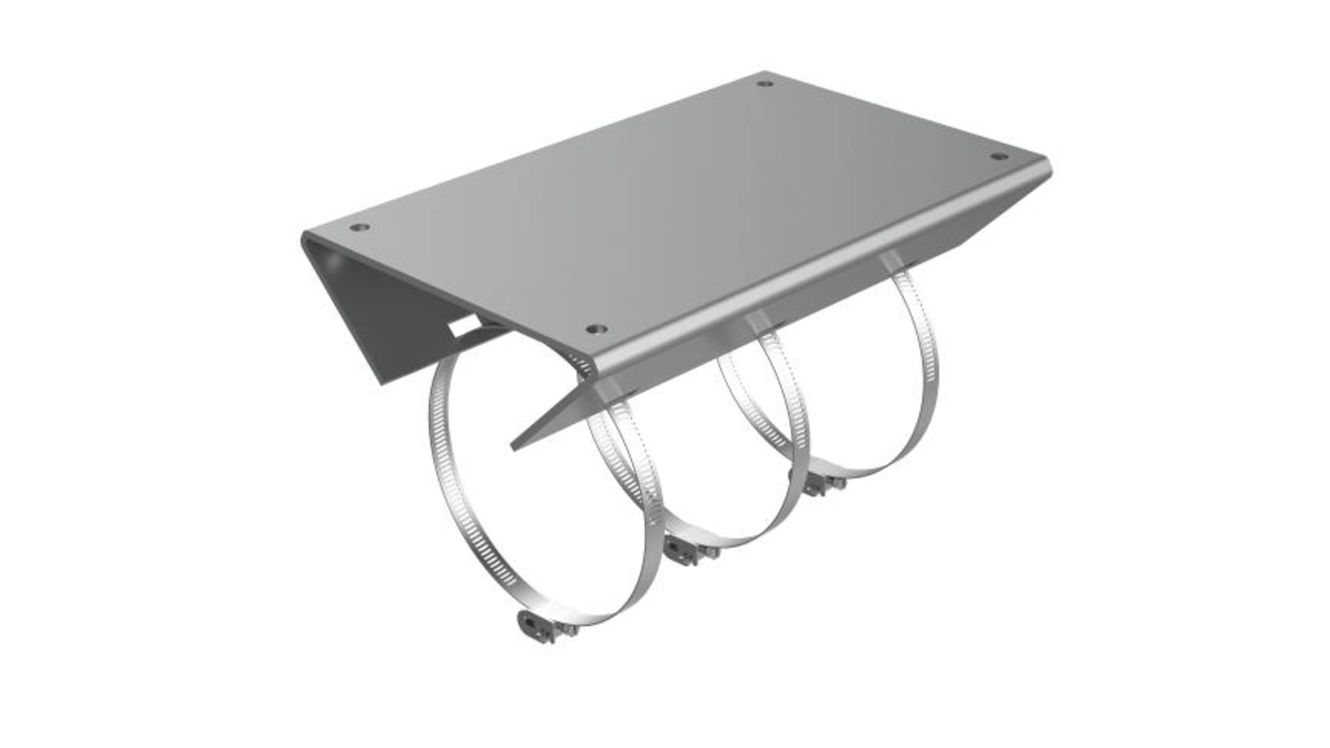 Fixation Poteau Verticale PTZ Anti Corrosion Hikvision