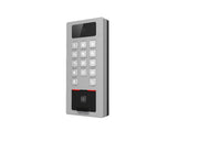 Interphone Vidéo Hikvision DS-K1T502DBFWX-C - Lecteur Carte, Empreinte et Code