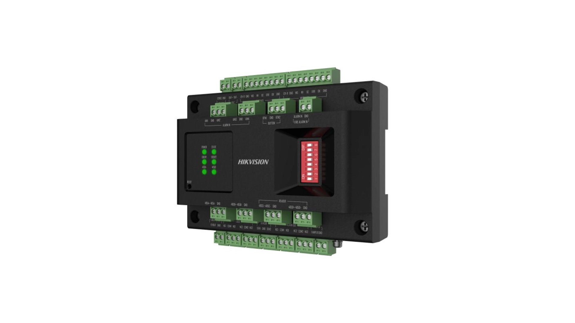 Contrôle d'accès 2 portes Hikvision DS-K2M002X - 4 RS485 ou Wiegand