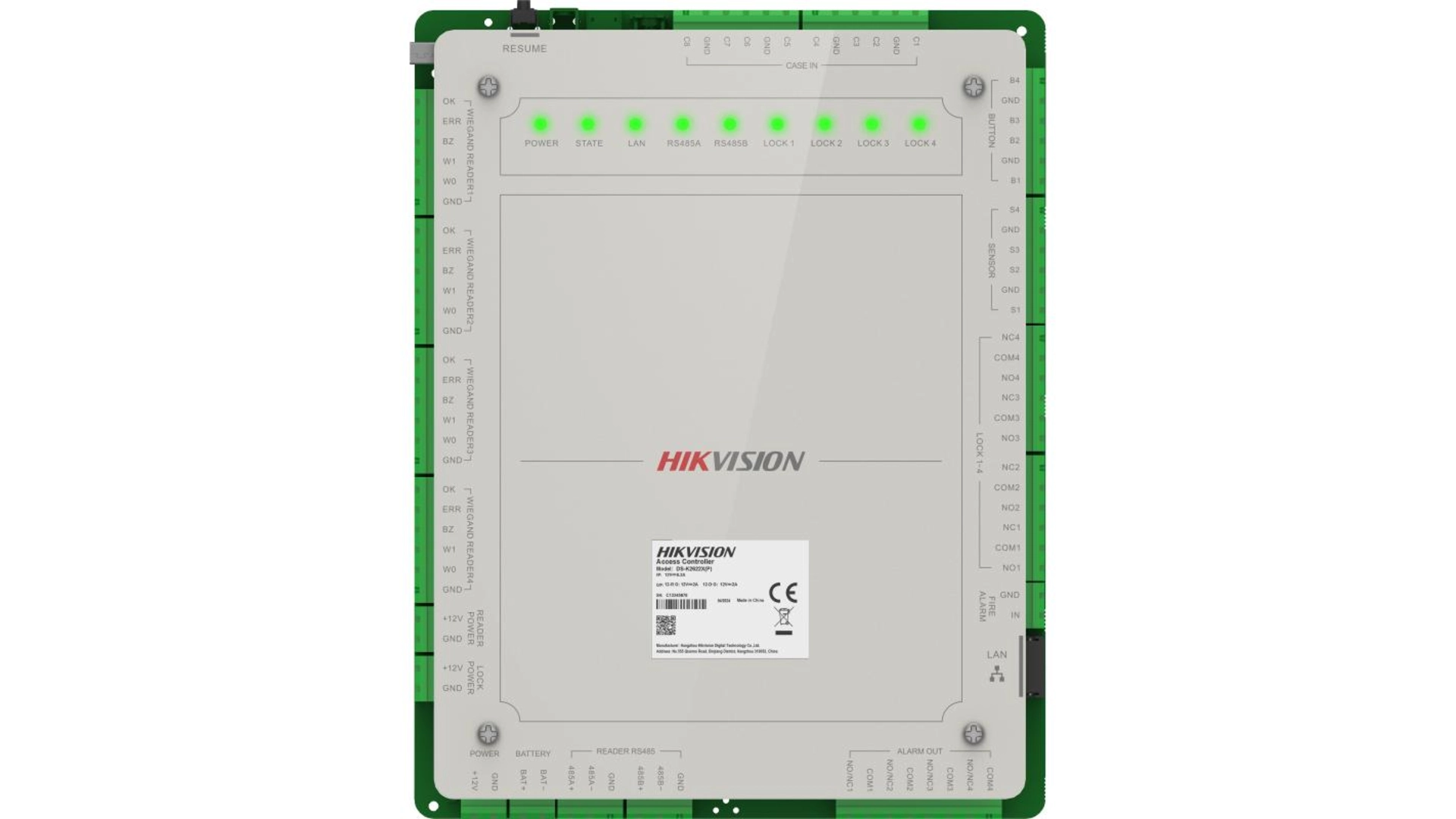 Coffret Contrôle d'Accès 4 Portes Hikvision DS-K2624X