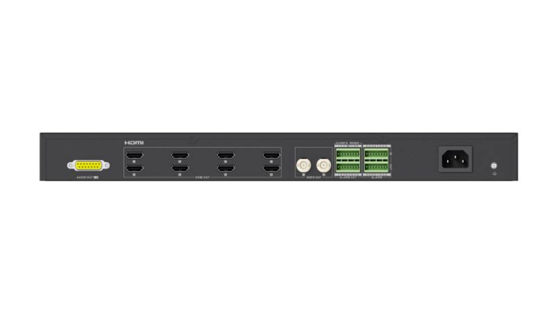 Décodeur 4K Hikvision DS-6908UDI(C) - 8 Sorties HDMI + 2 BNC