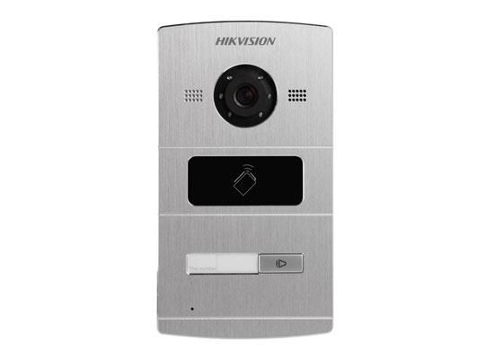 Portier IP Hikvision 1.3MP HD 720p - Contrôle d'accès par badge et vidéo