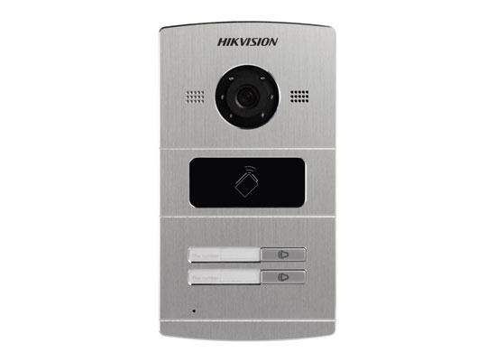 Portier IP HD 720p Hikvision DS-KV8202-IM - Aluminium 2 Boutons