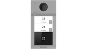 Portier IP WIFI 2MP POE Mifare IP65 Aluminium 2 Boutons Hikvision