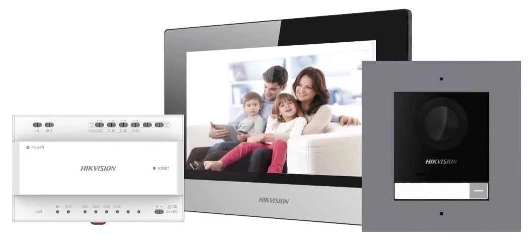 Kit Portier 2 Fils IP / Tablette / Alim / Carte SD