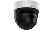 Caméra Dome IP 16MP Hikvision 180° PanoVu IR 20m IP67/IK10