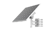 Panneau Solaire Batterie 360Wh Panneau 80W DC 12V Hikvision