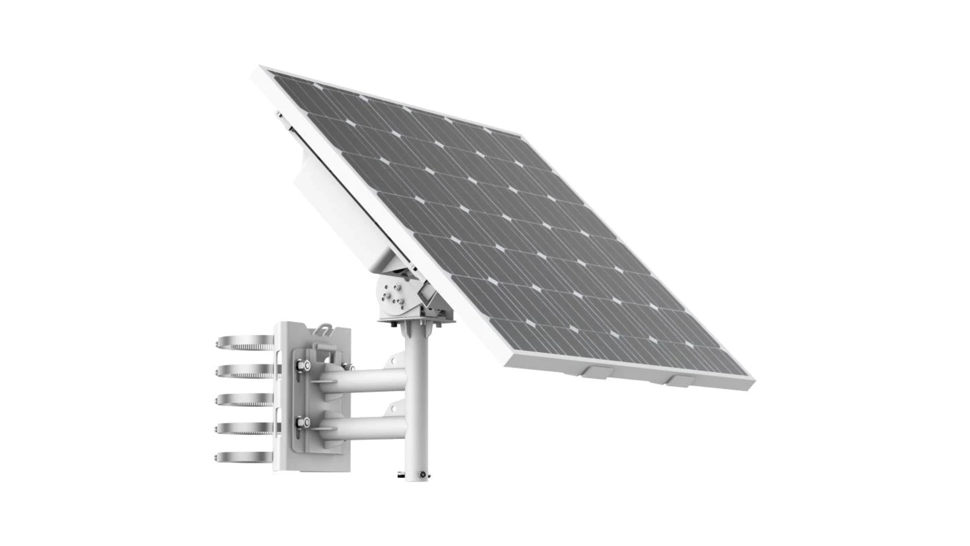 Panneau Solaire avec Batterie 360Wh 80W DC 12V - Kit Hikvision