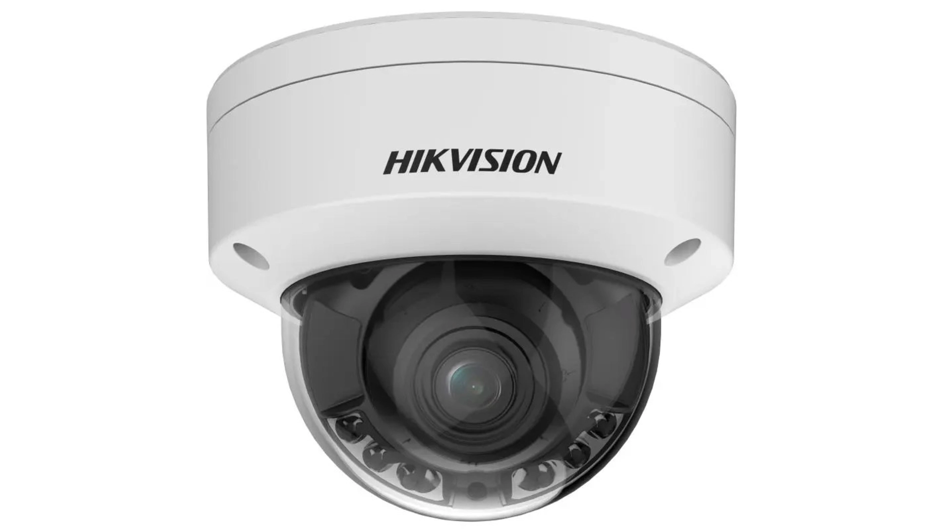 Caméra IP Dôme ColorVu DualLight 8MP Hikvision - Infrarouge & Lumière Blanche