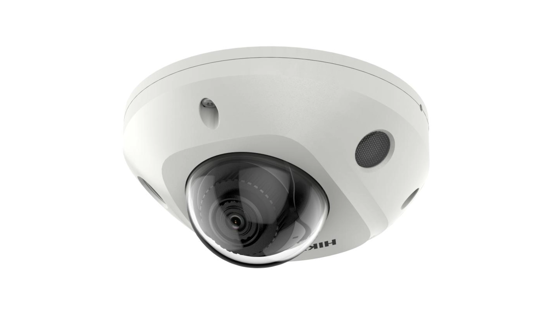 Caméra IP Mini Dome 4MP Hikvision AcuSense avec Microphone Intégré