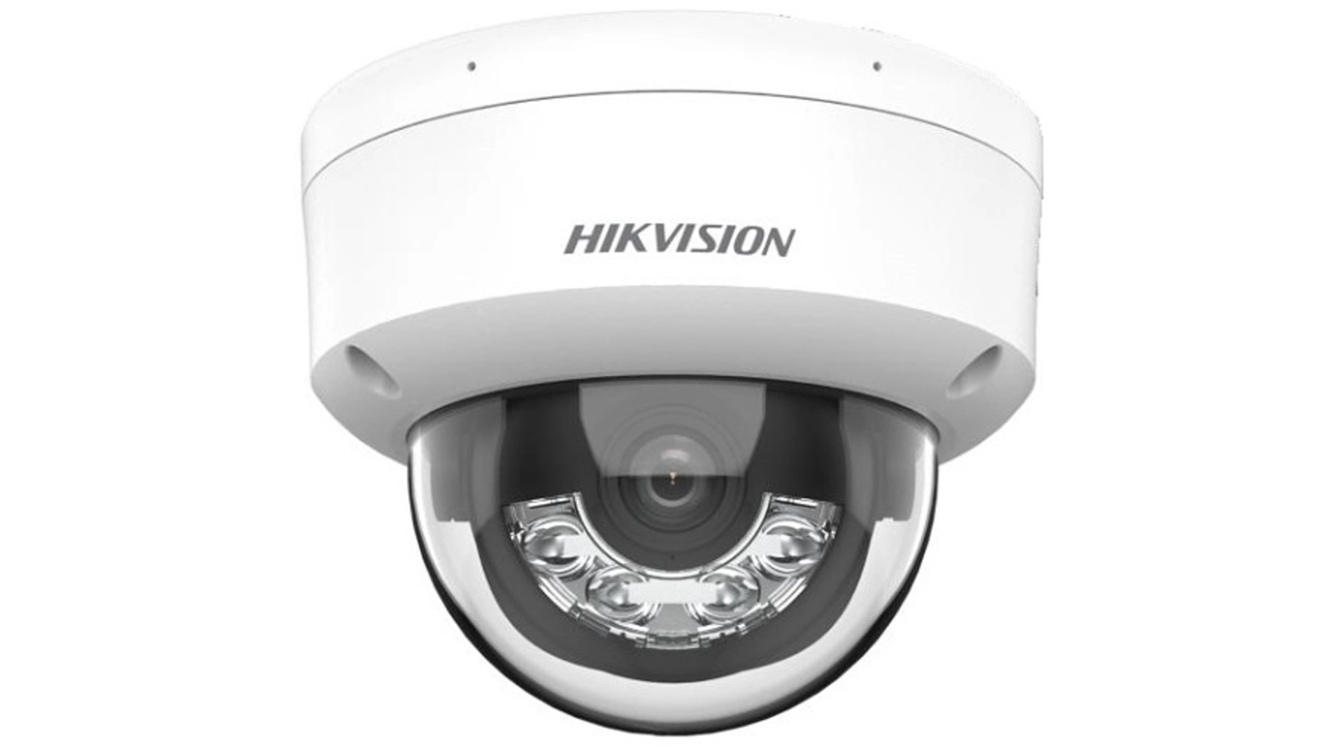 Caméra IP Dome 4MP Hikvision Acusense Hybrid Light IK10/IP67