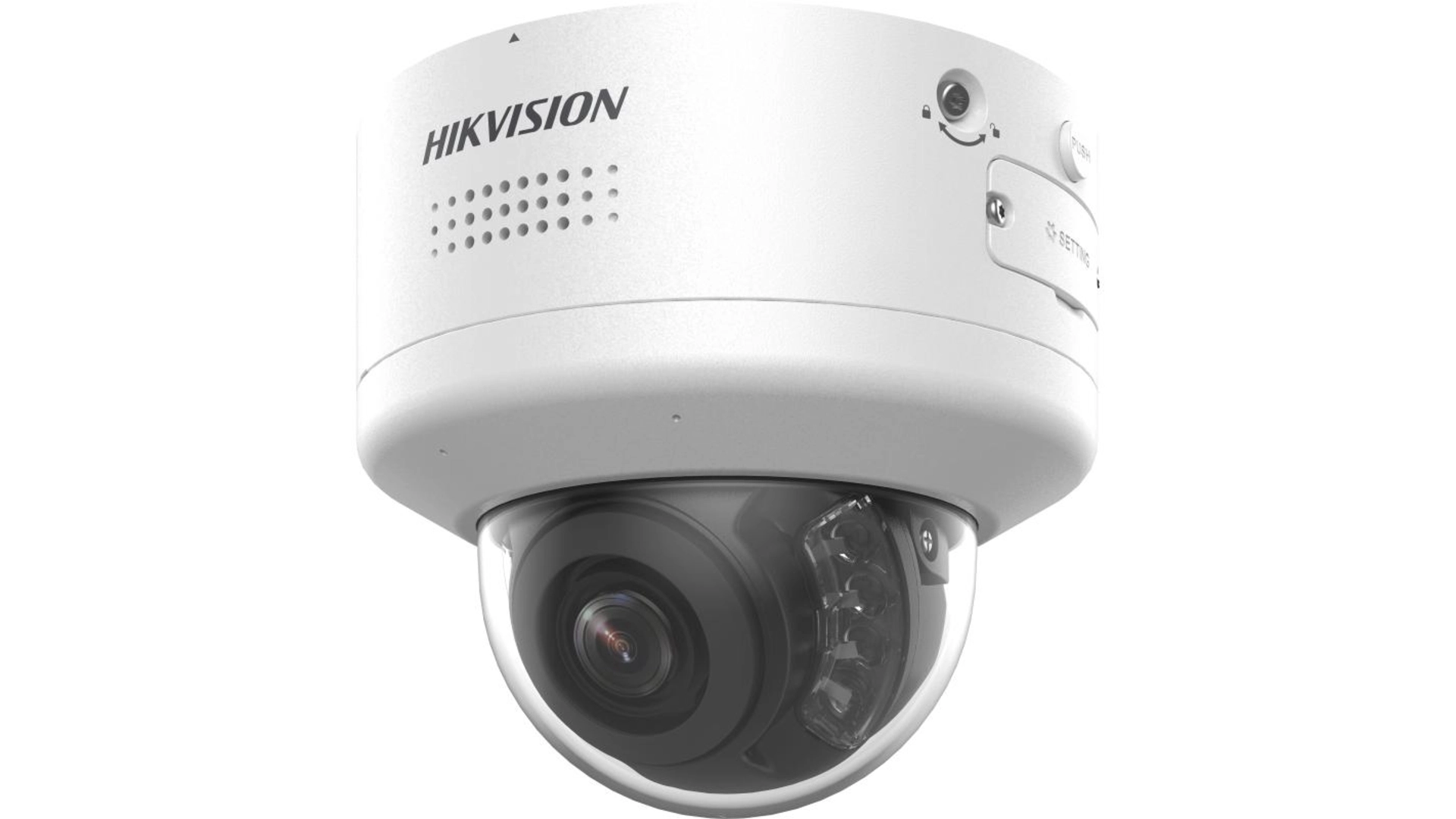Caméra IP Dome PTRZ 4MP ColorVu Motorisée Hikvision - Surveillance 24/7